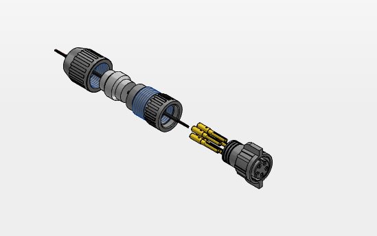 iMATE 23 8P FEMALE FIELD WIREABLE PLUG iMATE 23 8P FEMALE FIELD WIREABLE PLUG