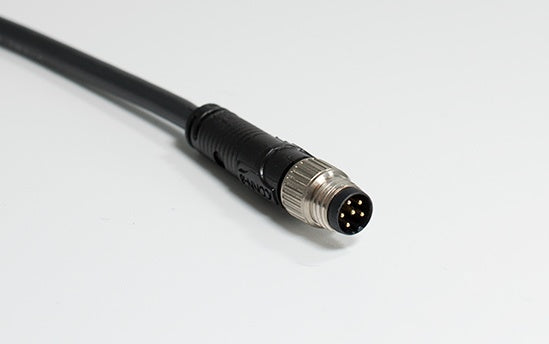 i8 6P MALE SINGLE ENDED CABLE, BRASS